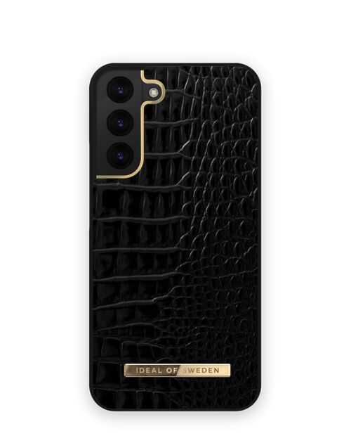 Atelier Case Galaxy S22P Neo Noir Croco