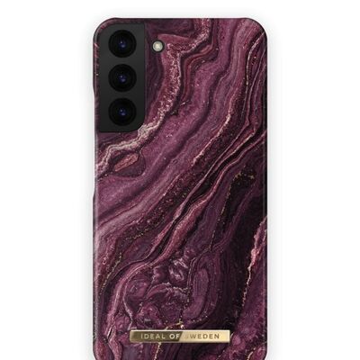 Fashion Case Galaxy S22P Doré Prune