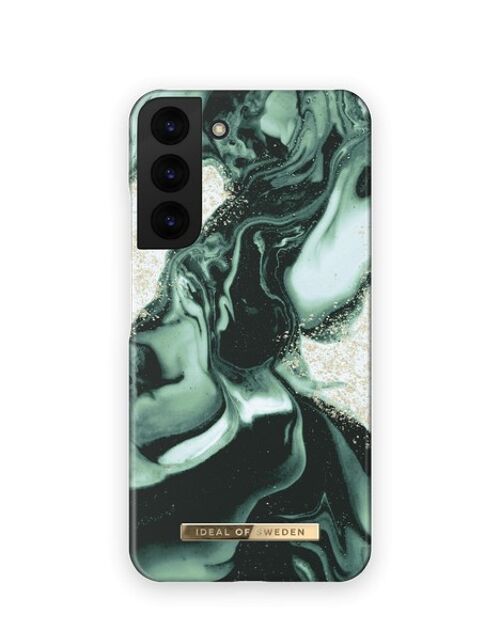 Fashion Case Galaxy S22P Golden Olive Marble