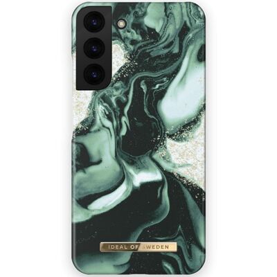 Fashion Case Galaxy S22P Golden Olive Marble