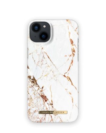 Coque Fashion iPhone 14PL Carrara Or