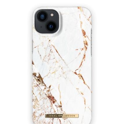 Coque Fashion iPhone 14PL Carrara Or