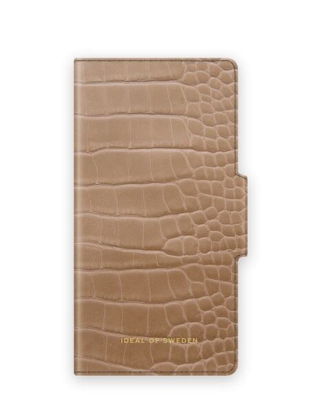 Cartera Atelier iPhone 13 Mini Camel Croco