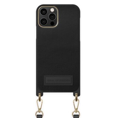 Athena Necklace Case iPhone 12/12P Black