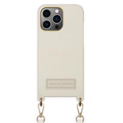 Athena Necklace Case iPhone 13P Ecru