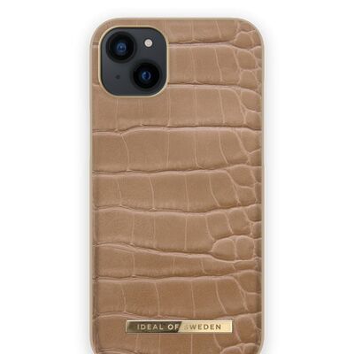 Atelier Case iPhone 14PL Camel Croco