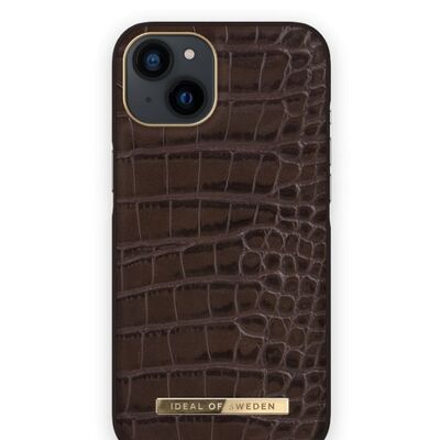 Atelier Case iPhone 13 Deep Walnut Croco