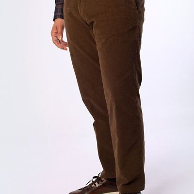 Brown corduroy chinos