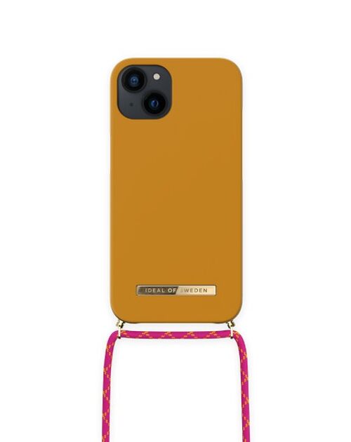 Ordinary Necklace Case iPhone 13/14 Ochre Yellow