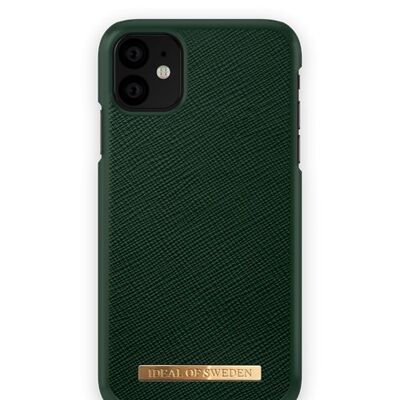 Saffiano Case iPhone 11/XR Green
