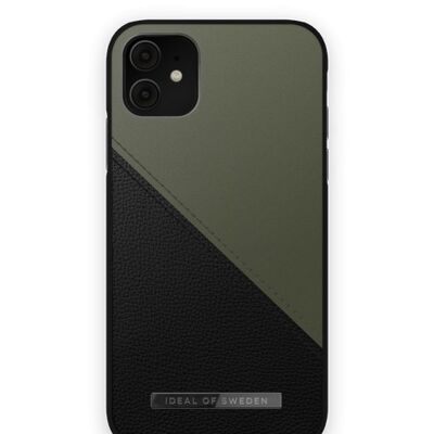 Atelier Case iPhone 11/XR Onyx Black Khaki