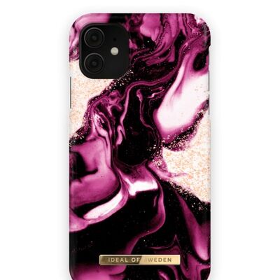 Fashion Case iPhone 11/XR Golden Ruby