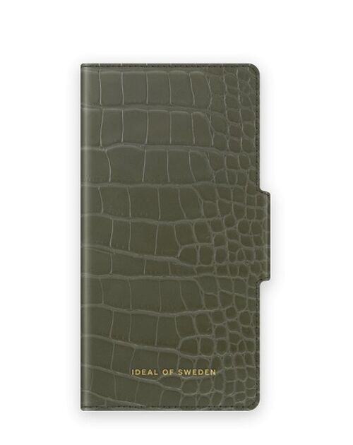 Atelier Wallet iPhone 12 MINI Khaki Croco