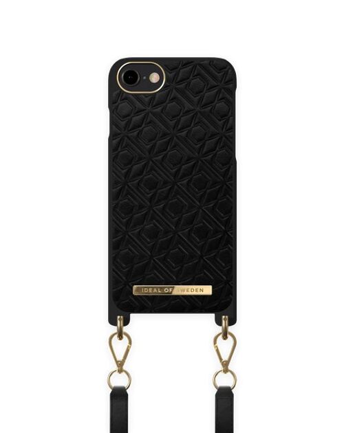 Atelier Necklace iPhone 8/7/6/6S/SE Embossed Bk