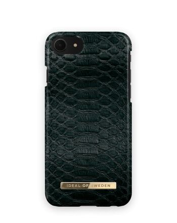 Coque Fashion iPhone 8/7/6/6S/SE Noir Reptile