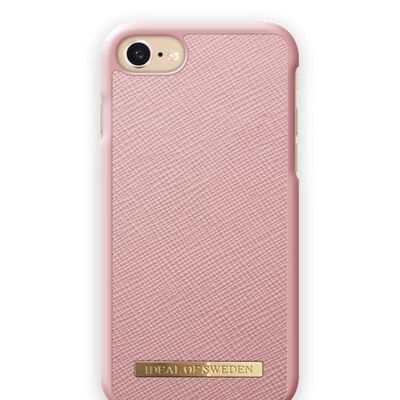 Saffiano Case iPhone 8/7/6/6S/SE Pink