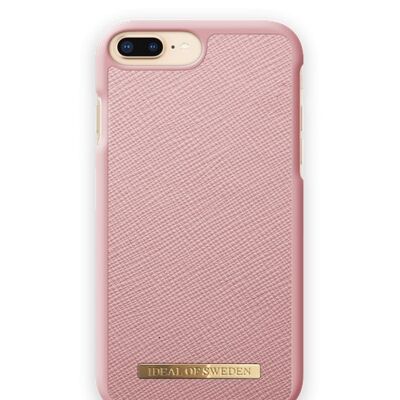 Saffiano Case iPhone 8/7/6/6S Plus Pink