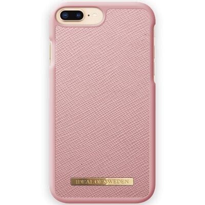 Saffiano Case iPhone 8/7/6/6S Plus Pink