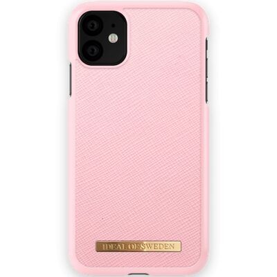 Saffiano Case iPhone 11/XR Pink