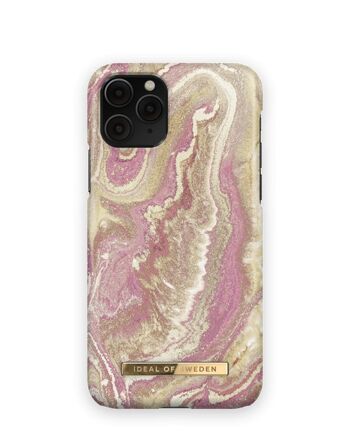 Coque Fashion iPhone 11P/XS/X Golden Blush Mrb