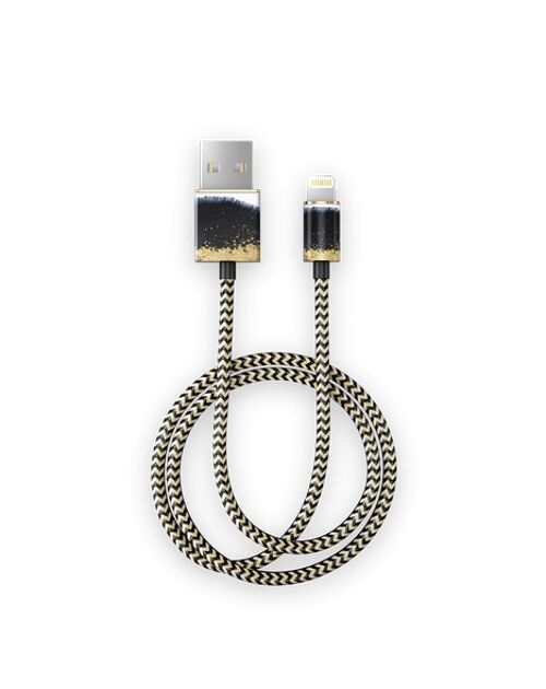 Fashion Cable, 1m Gleaming Licorice