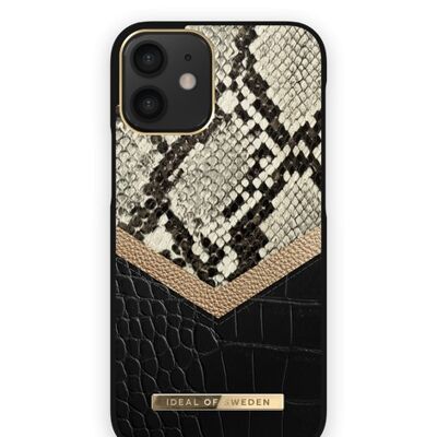 Atelier Case iPhone 12 MINI Midnight Python