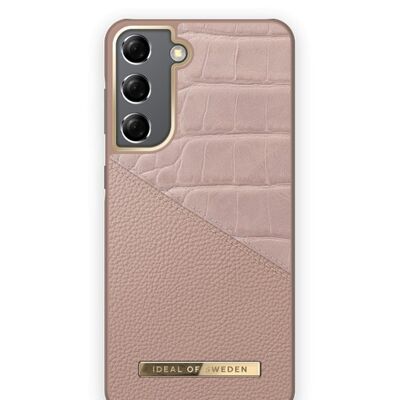 Atelier Case Galaxy S21 Rose Smoke Croco