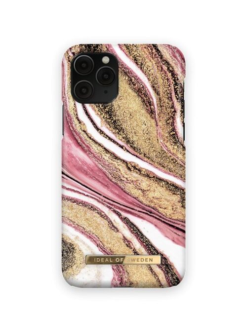 Fashion Case iPhone 11P/XS/X Cosmic Pink Swirl
