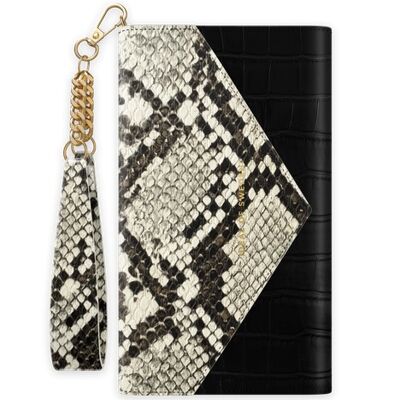 Envelope Clutch iPhone 11/XR Midnight Python