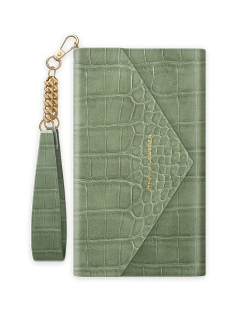 Envelope Clutch iPhone 11/XR Sage Croco