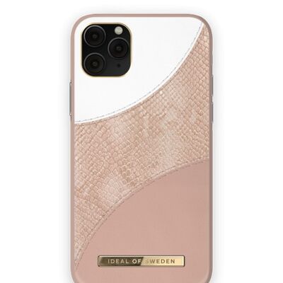Atelier Case iPhone 11P/XS/X Blush Pink Snake