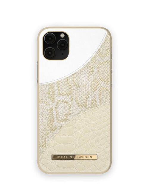 Atelier Case iPhone 11P/XS/X Cream Gold Snake