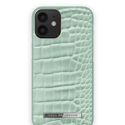 Atelier Case iPhone 12 MINI Mint Croco