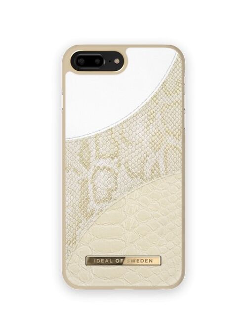 Atelier Case iPhone 8/7/6/6S P Cream Gold Snake