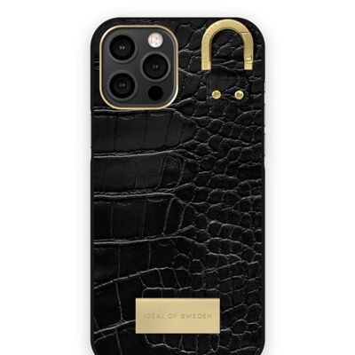 Atelier Case iPhone 12 PRO MAX Black Croco