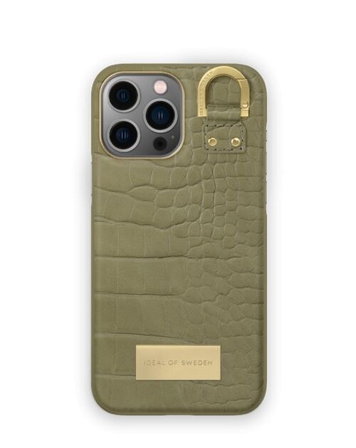 Atelier Case iPhone 12PM/13PM Sage Croco