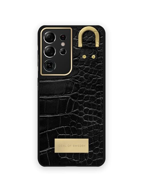 Atelier Case Galaxy S21U Black Croco