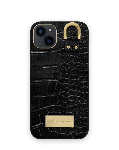 Atelier Case iPhone 14PL Black Croco