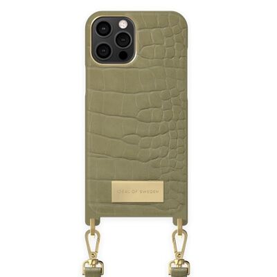 Atelier Necklace iPhone 12 PRO MAX Sage Croco