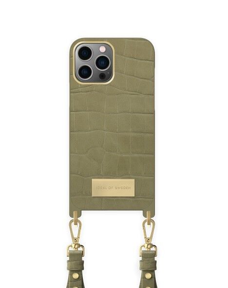 Collana Atelier iPhone 12PM/1PM Sage Croco