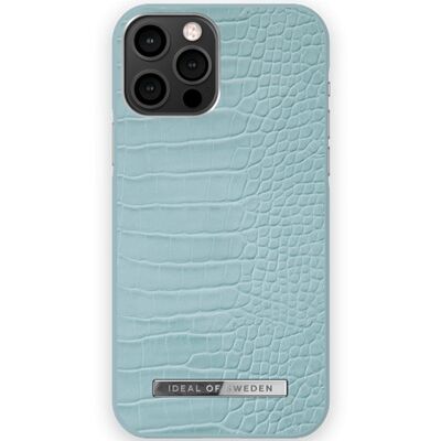 Atelier Case iPhone 12/12P Soft Blue Croco