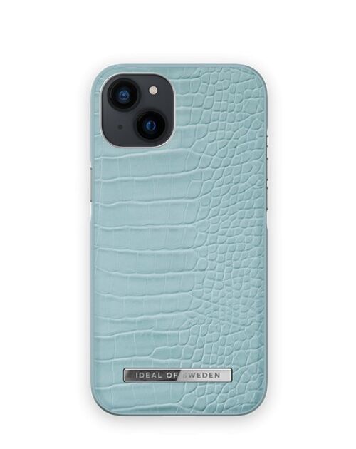 Atelier Case iPhone 13 Soft Blue Croco