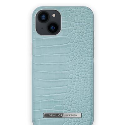 Atelier Case iPhone 13 Soft Blue Croco