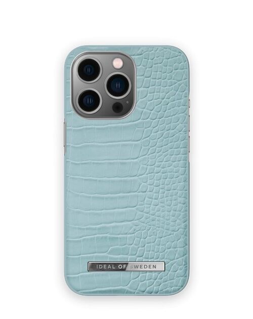 Atelier Case iPhone 13P Soft Blue Croco