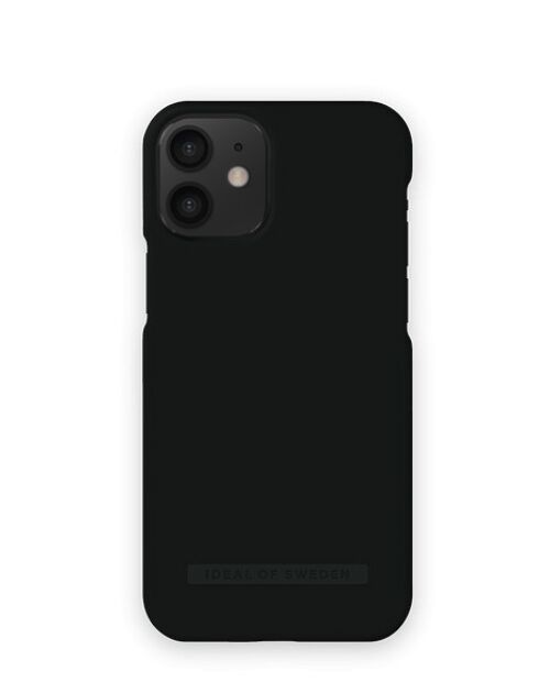 Seamless Case iPhone 12 MINI Coal Black