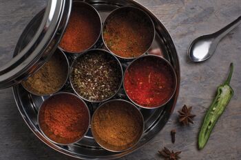 World Spice Blends & BBQ Rubs Boîte à épices 7