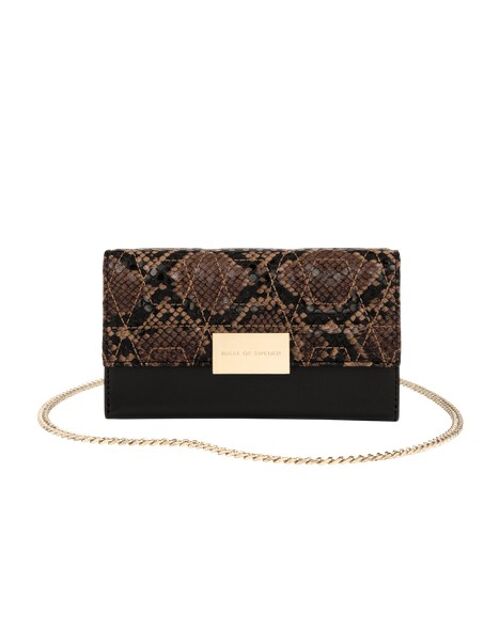 Statement Clutch iPhone 12/12P Sunset Snake