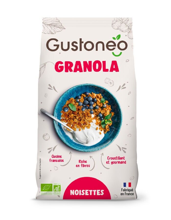 Organic Hazelnut Granola 325g