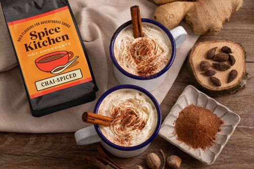 Spice Kitchen Hot Chocolate - 100g - Chai Spiced Hot Chocolate