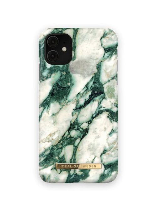 Fashion Case iPhone 11/XR Calacatta Emerald Marble